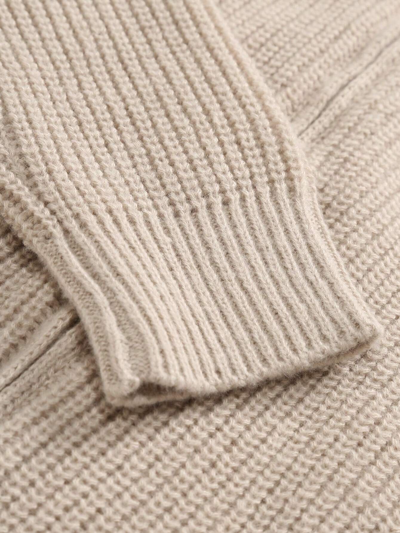 Brunon | Kardigan na zamek błyskawiczny