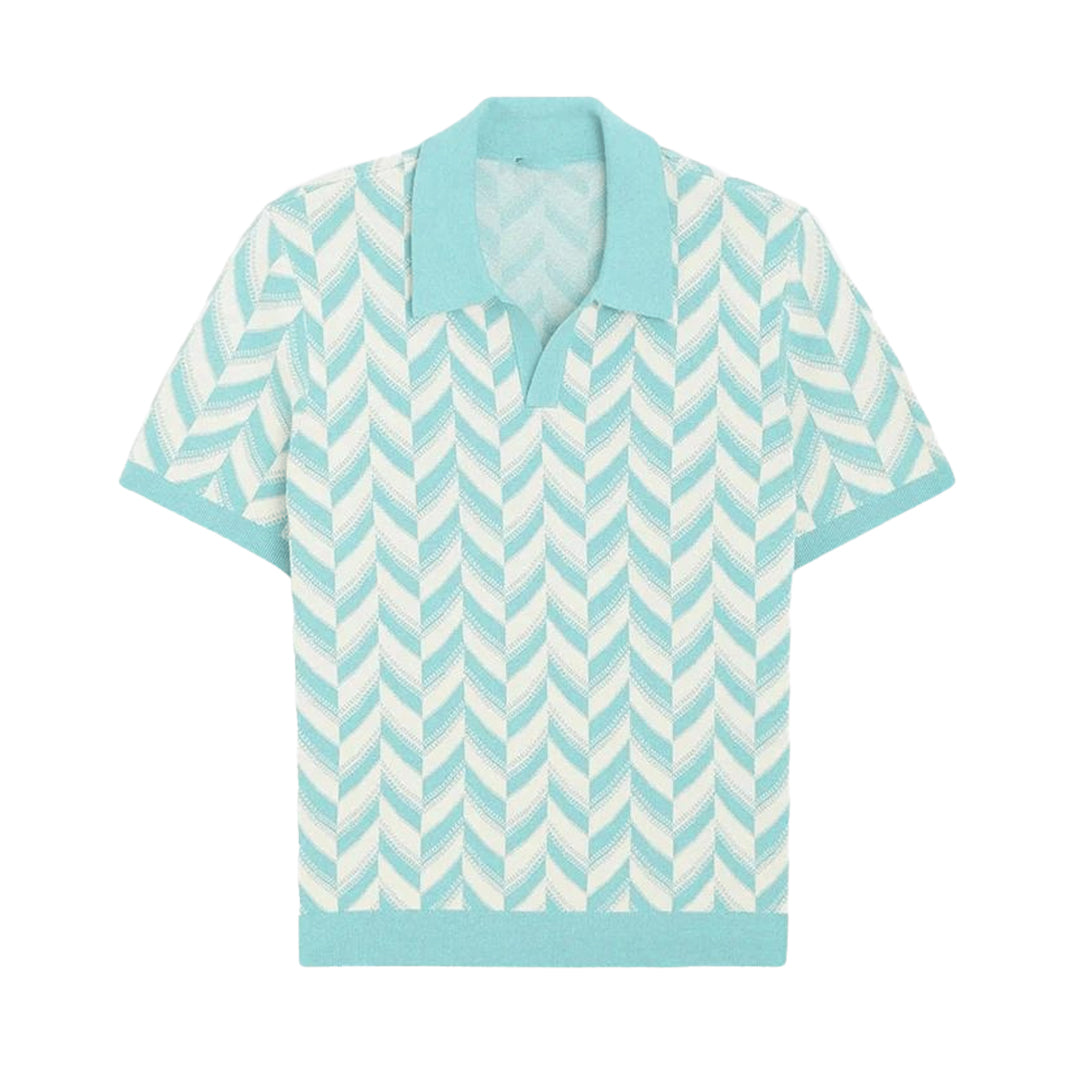 Gustaw | Polo z dekoltem w serek