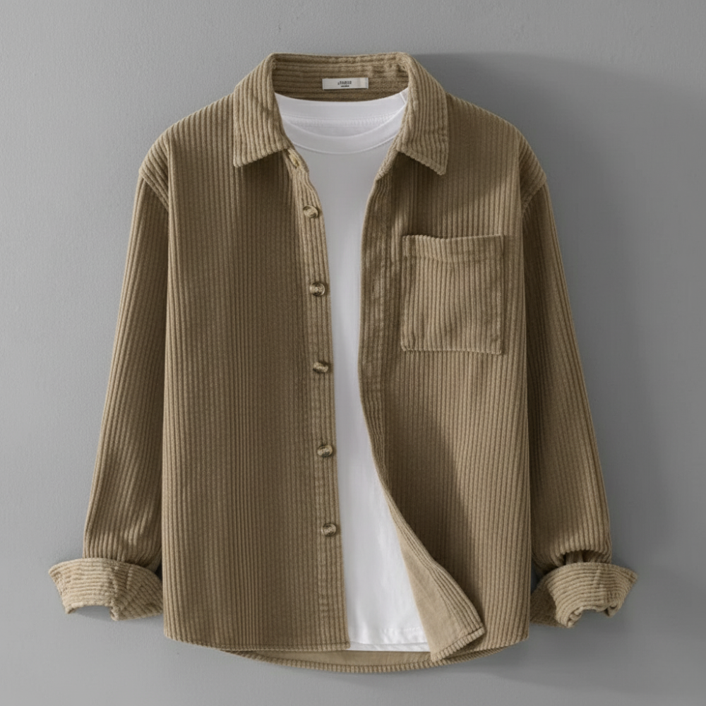 Rafał | Sztruksowa koszula