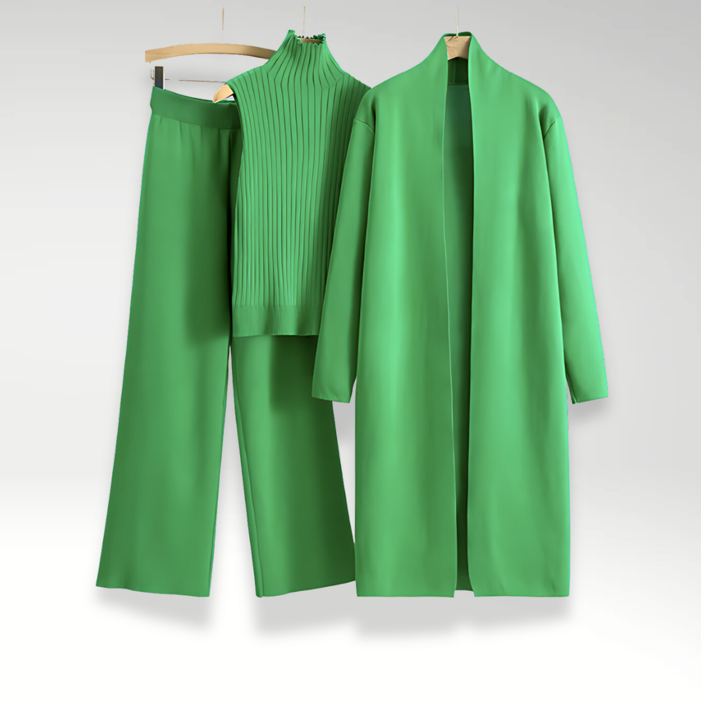 Klara | Luksusowy trzyczęściowy zestaw dzianinowy