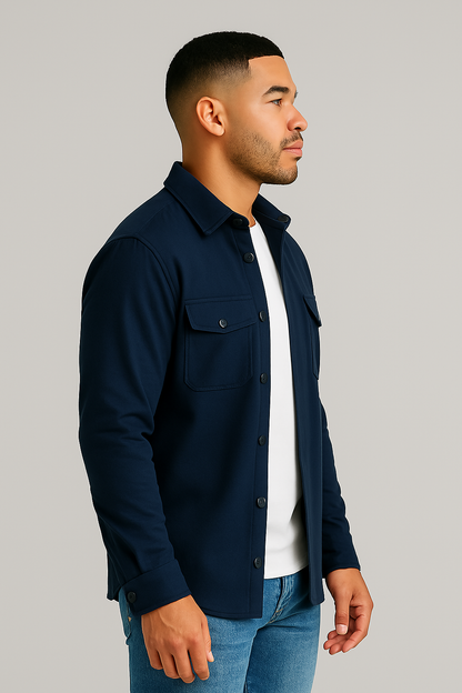 Cedrik | Koszula z kieszeniami na piersi