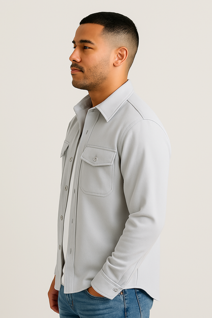 Cedrik | Koszula z kieszeniami na piersi