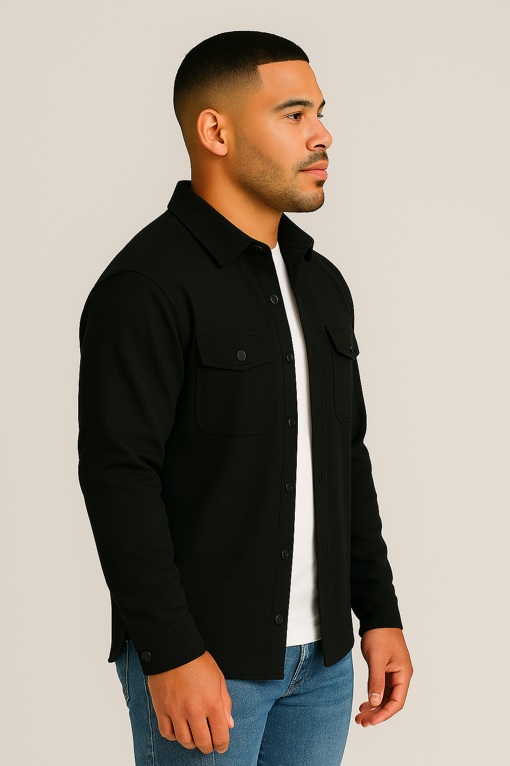 Cedrik | Koszula z kieszeniami na piersi