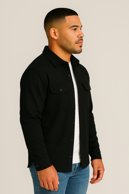 Cedrik | Koszula z kieszeniami na piersi