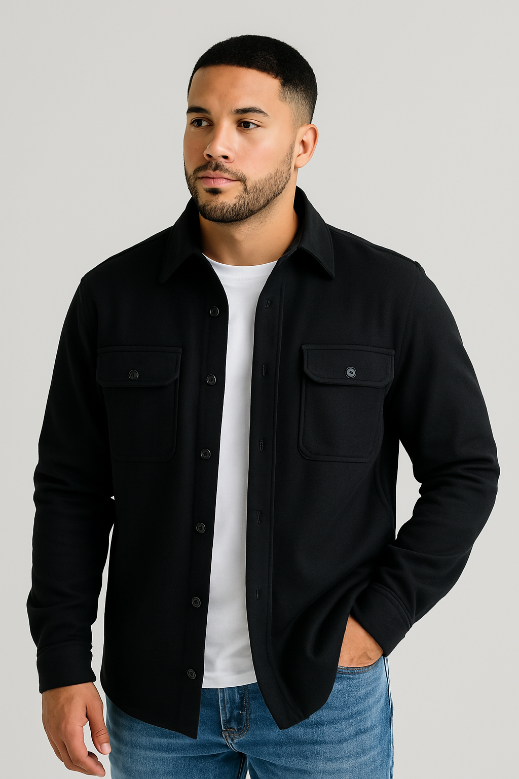 Cedrik | Koszula z kieszeniami na piersi