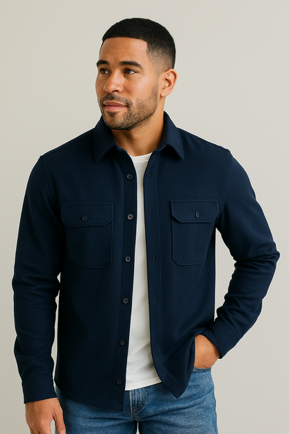 Cedrik | Koszula z kieszeniami na piersi