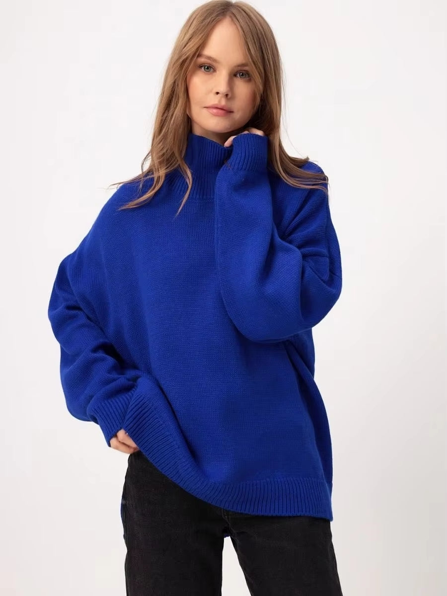 Liliana | Oversize sweter z rozcięciem