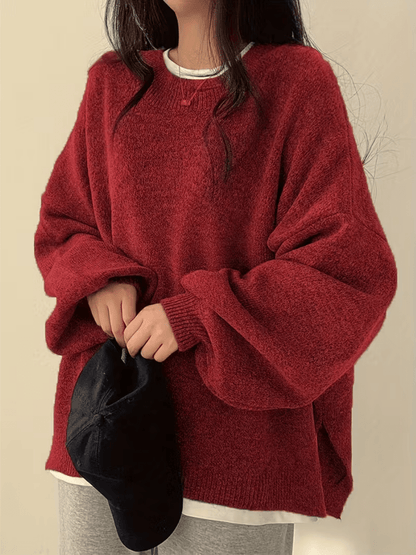 Zofia | Ciepły oversize sweter damski